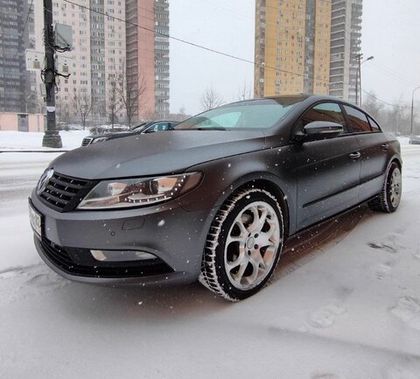 Volkswagen в пленку Carbins Metal Flash Charcoal