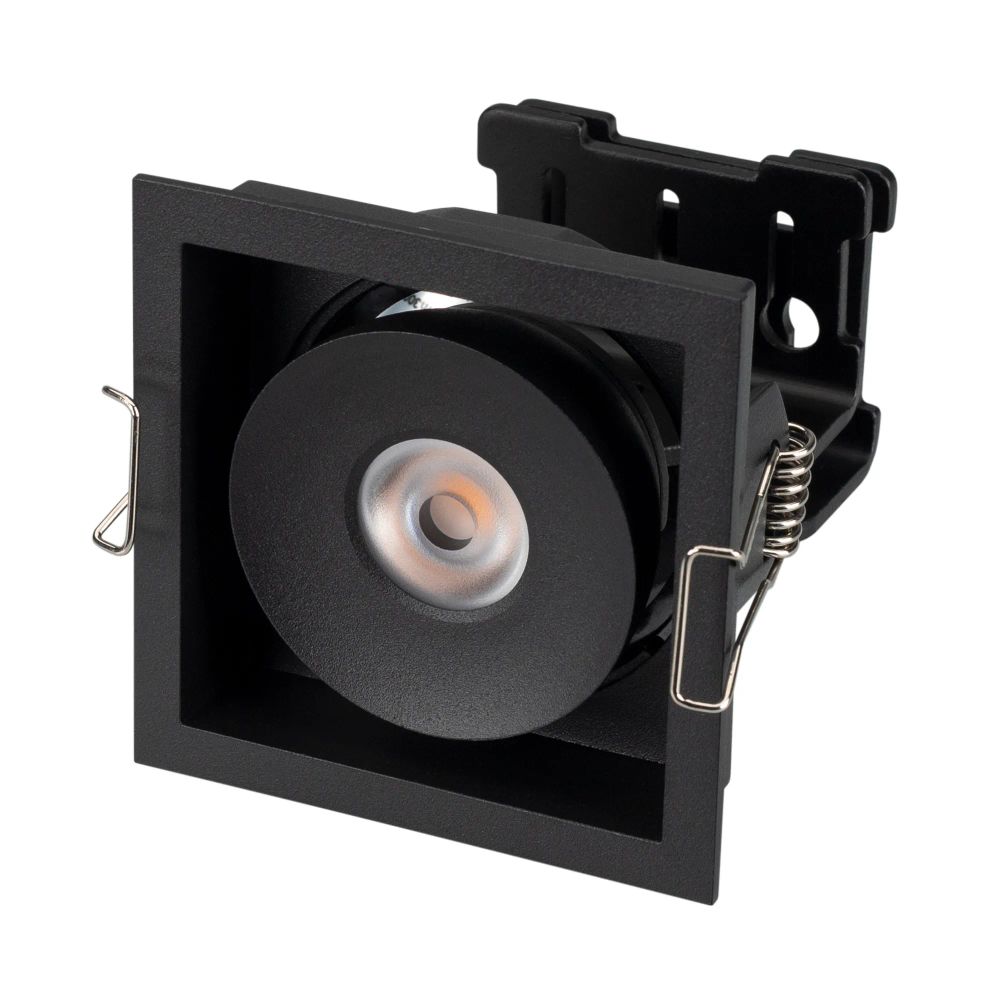 Светильник CL-SIMPLE-S80x80-9W Warm3000 (BK, 45 deg) (Arlight, IP20 Металл, 3 года) 028149