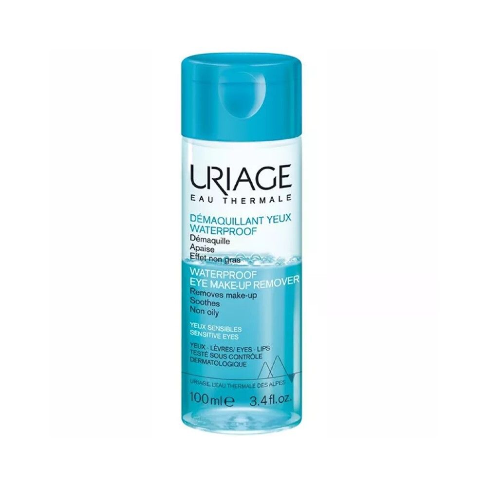 Uriage Waterproof Eye Make-Up Remover Средство для снятия водостойкого макияжа, 100 мл