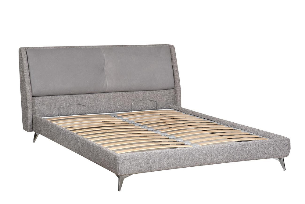 Кровать Michelle 160cм 2 кат, ткань+ткань