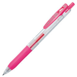 Ручка гелевая Zebra Sarasa Clip 0.4 Pink