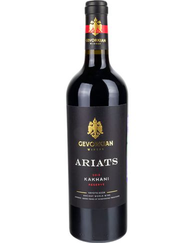 Вино Gevorkian Winery Красное сухое Ариац Кахани Резервное г.у. 2015, 16%, 0,75 л, Армения