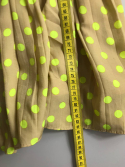 Платье в задорный горошек, маркировка 38, визуально 44 размер