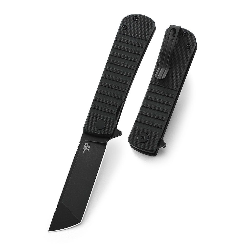 Нож туристический Bestech Titan сталь D2, рукоять G10 черная