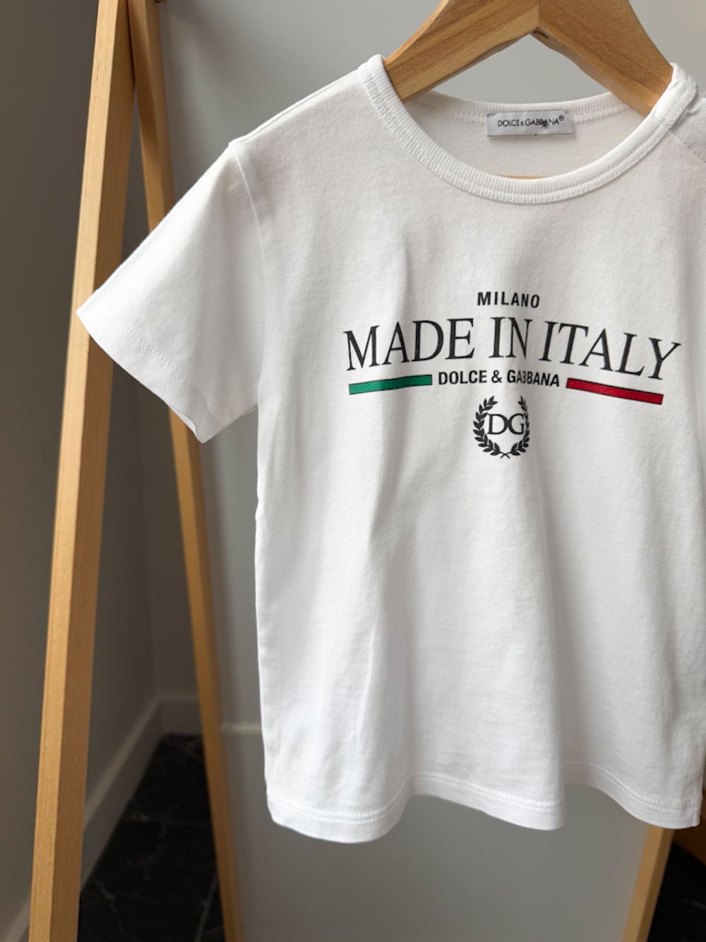 Хлопковая футболка Dolce & Gabbana, 80