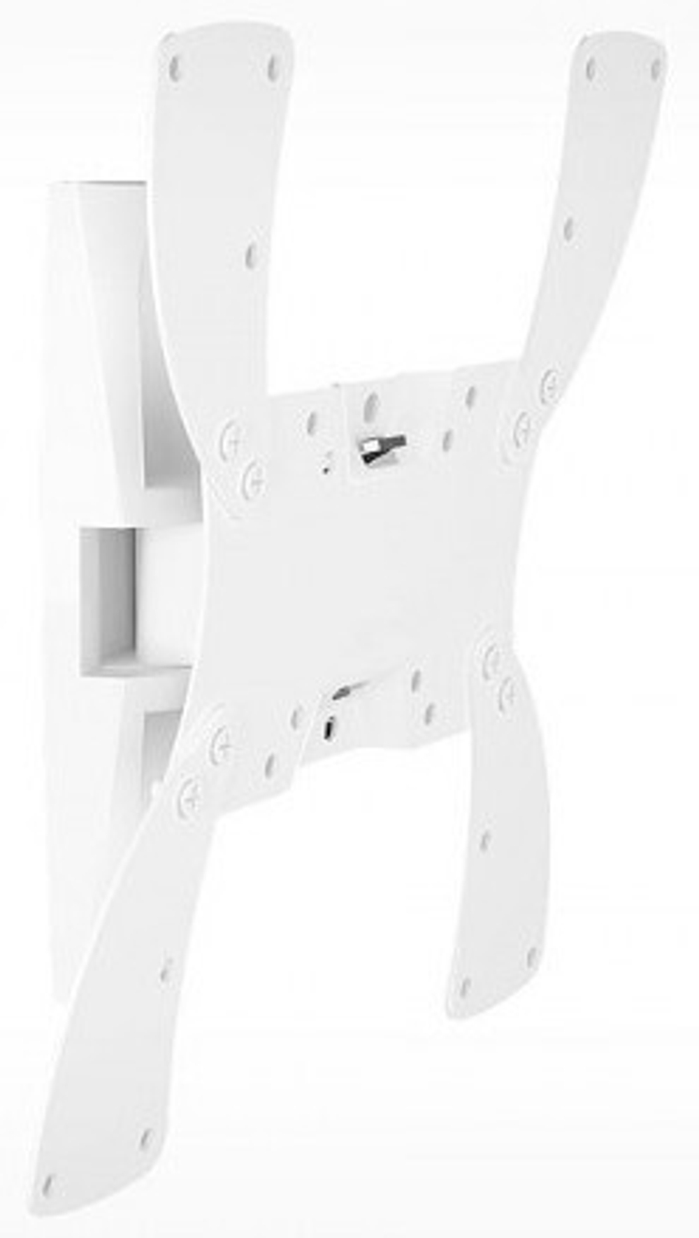 Кронштейн для телевизора Holder LCDS-5019 белый 22;-42; макс.30кг настенный поворотно-выдвижной и наклонный