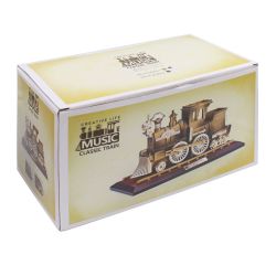GAEM Изделие декоративное "Паровоз" (музык.), L24,5 W12 H13 см
