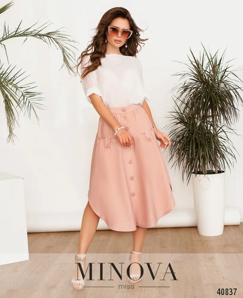 Юбка 2017-пудровый Minova