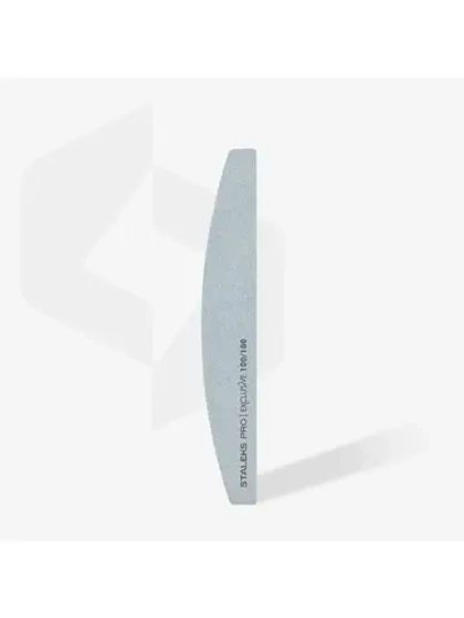 Пилка полумесяц минеральная для ногтей 100/180 грит