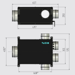 Вытяжная установка VAKIO SmartEx 500 Silent