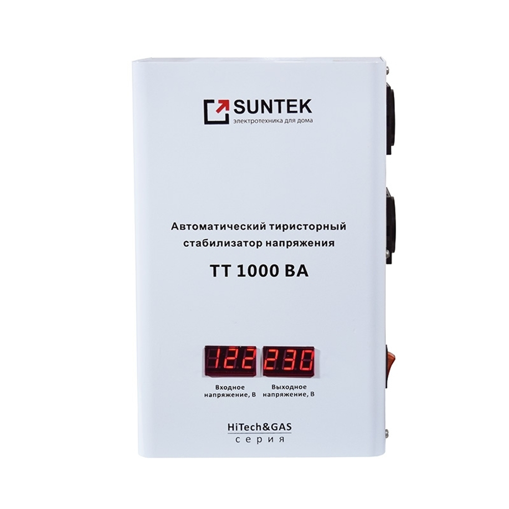 Стабилизатор напряжения тиристорный SUNTEK HiTech&GAS 1000 ВА