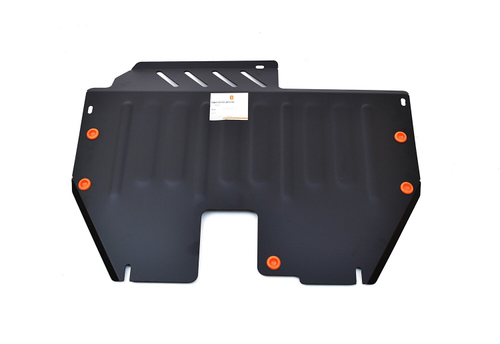 Защита ALFeco картера двигателя и кпп для Nissan Murano Z50 2002-2008, V-3,5 (сталь 2 мм) арт.ALF1552st