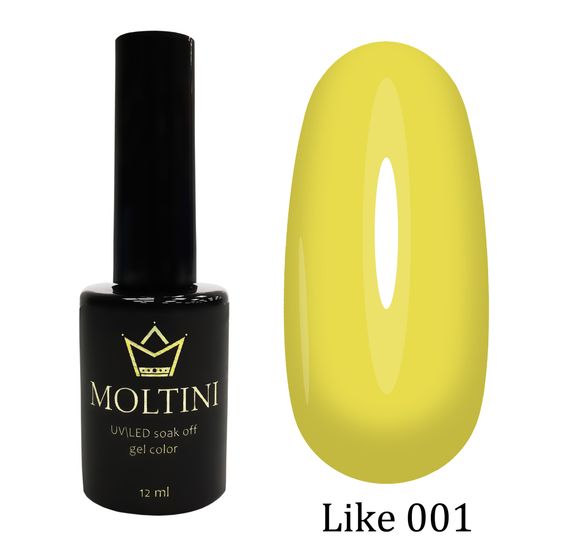 Гель-лак Moltini Like 001, 12 ml