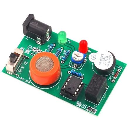 Кконструктор) "Алкотестер на датчике MQ-3 / детектор алкоголя 6В"