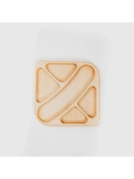 Деревянная менажница для подачи блюд из кедра