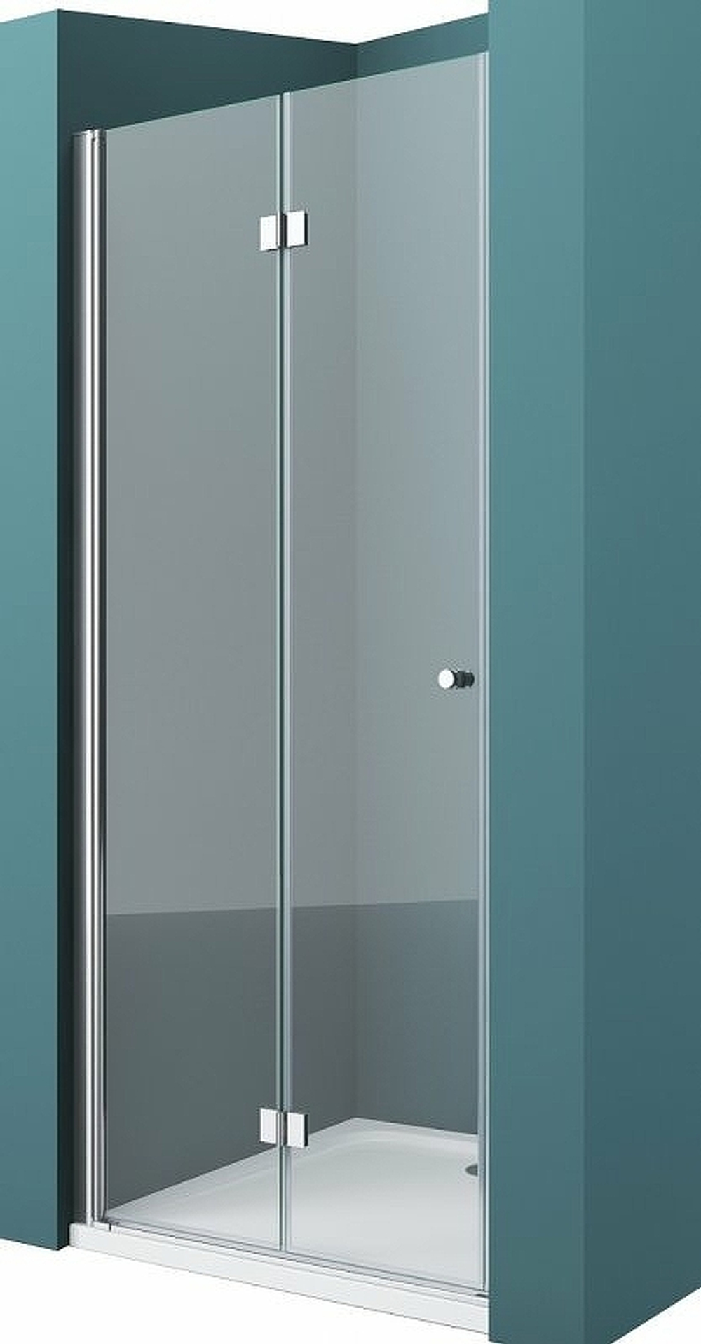 Душевая дверь BelBagno Albano 90 ALBANO-BS-12-90-C-Cr профиль Хром стекло прозрачное