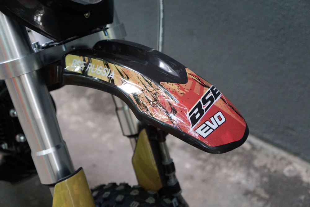 Питбайк BSE EVO 110e Samurai SA 12/10 (Полуавтоматическая КПП)
