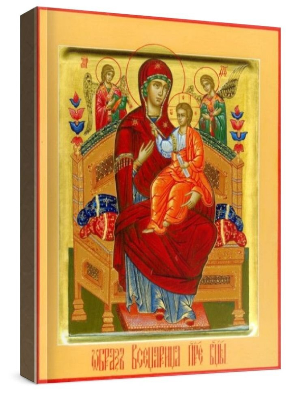 Всецарица (рукописная икона)