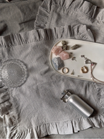 Сет хлопковых салфеток полоска 33х33 см.