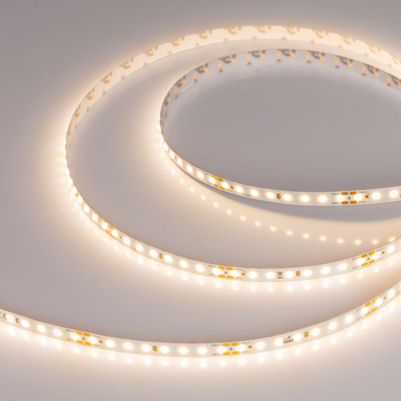 Светодиодная лента Arlight 11W/m 128Led/m DOT теплый белый 5M DOT-X128-8mm 24V Warm3000 040235