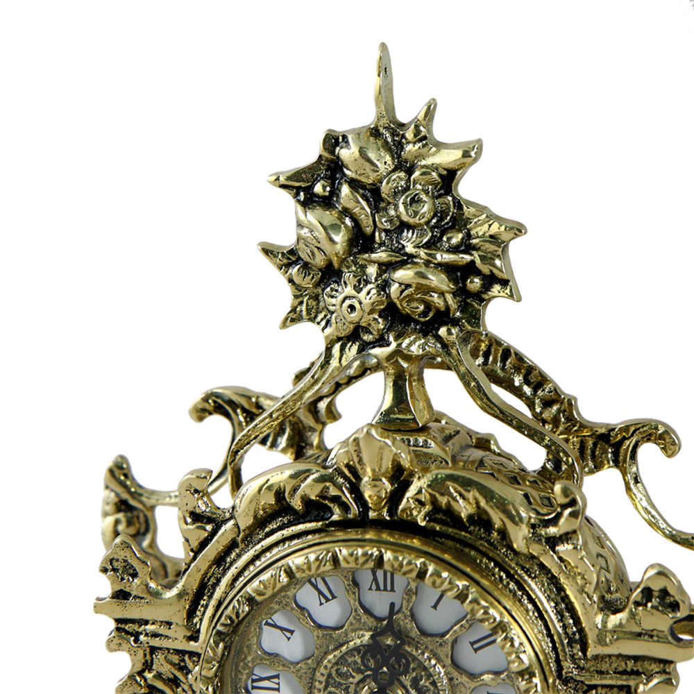 Bello De Bronze Каминные часы с маятником с канделябрами "Весна"