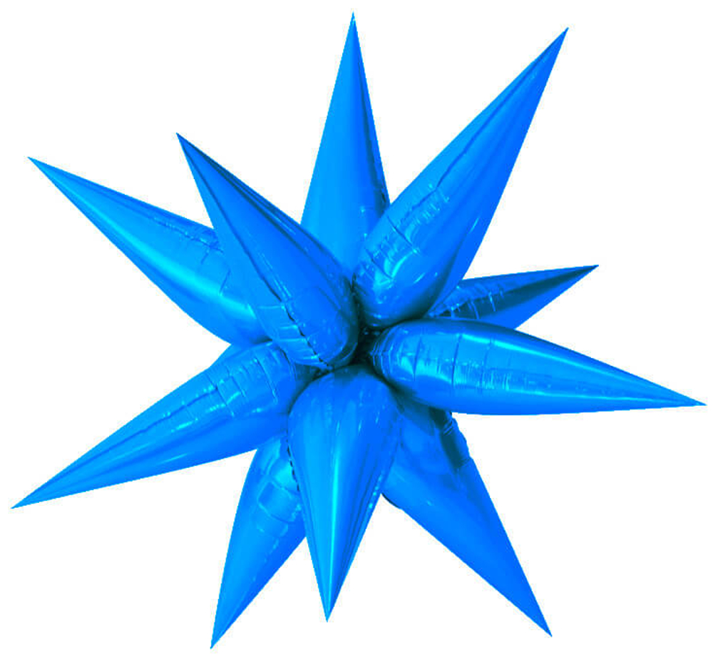 Звезда составная синяя 50 см
