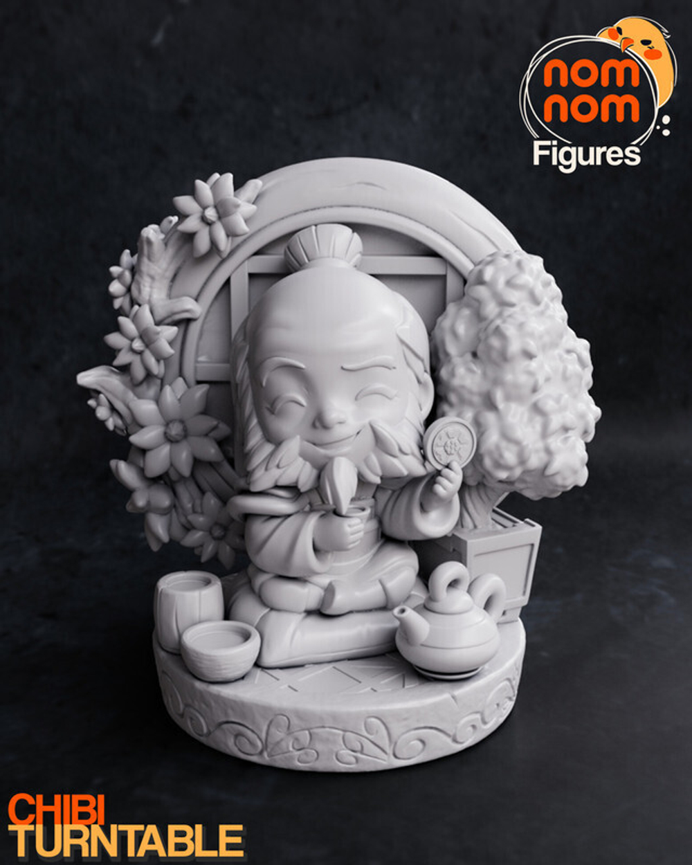 Chibi Funko POP Дядя Айро Аватар Аанг Uncle Iroh Avatar Коллекционная Фигурка Аниме