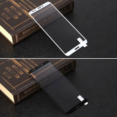 Защитное стекло для Huawei Honor 7С Pro, на полный экран, 009288 Синий