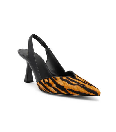 Кожаные босоножки на шпильках sling Michael Kors - черный(40F2ALMG2H)