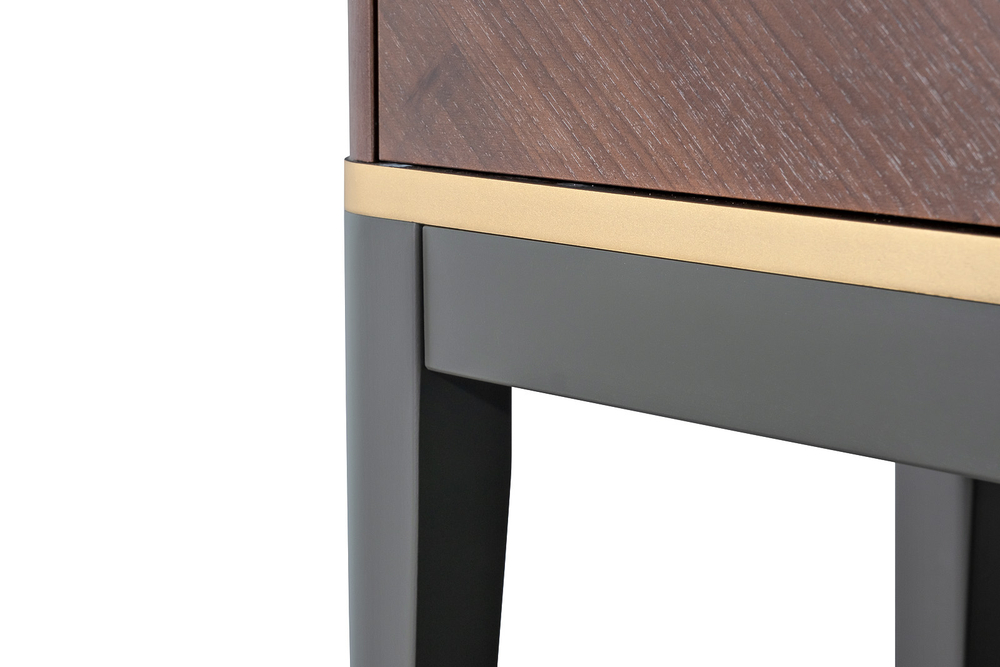 Консоль шпон 2 ящика 120x80x35см Garda Decor