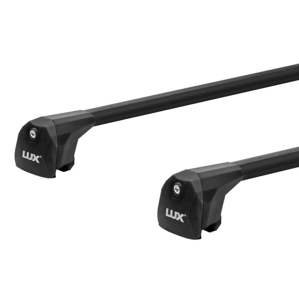 Багажник LUX SCOUT для SEAT Leon, универсал (2012-2020), на интегрированные рейлинги, черный, арт.601898