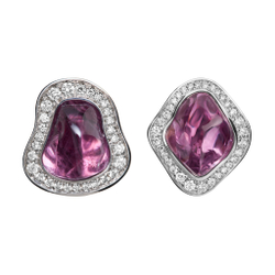 Серьги со Шпинелью и Бриллиантами, E0033-23/1