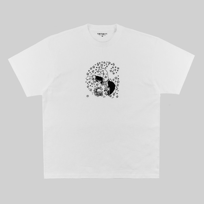 Футболка мужская Carhartt WIP Hocus Pocus артикул:I032881_white - купить в магазине Дайс