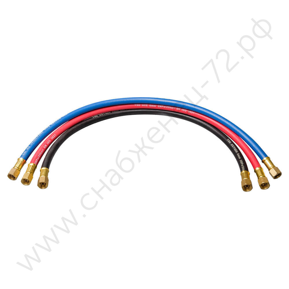 Комплект рукавов для подключения резака машинного, L=600