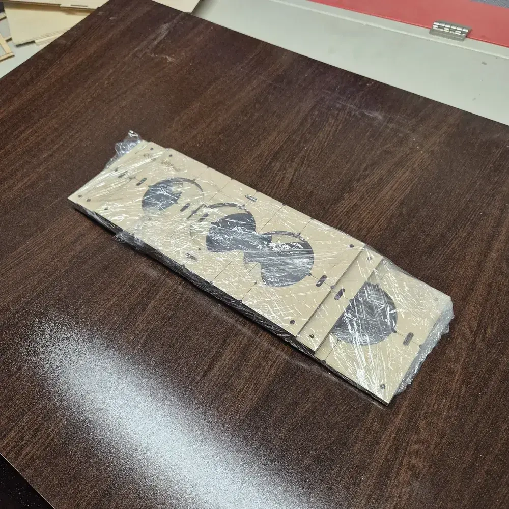 Кондуктор - Шаблон для сверления подрозетников 68 мм - 5 шт от 1 до 5 отверстий толщина 6мм фанера