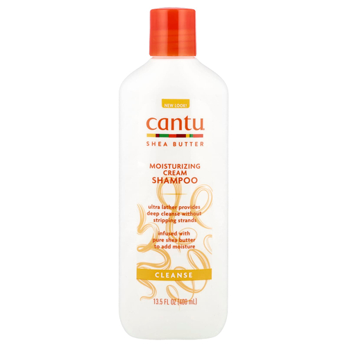 Cantu, масло ши, увлажняющий крем-шампунь, 400 мл (13,5 жидк. унции)