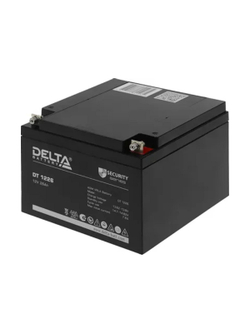Delta DT 1226 (26 А\ч, 12В) свинцово- кислотный аккумулятор