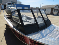 Катер-лодка алюминиевая WELLBOAT 45i