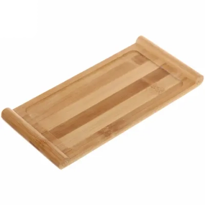 Доска бамбуковая для подачи и сервировки «SHEF» 29,5*10*1 см