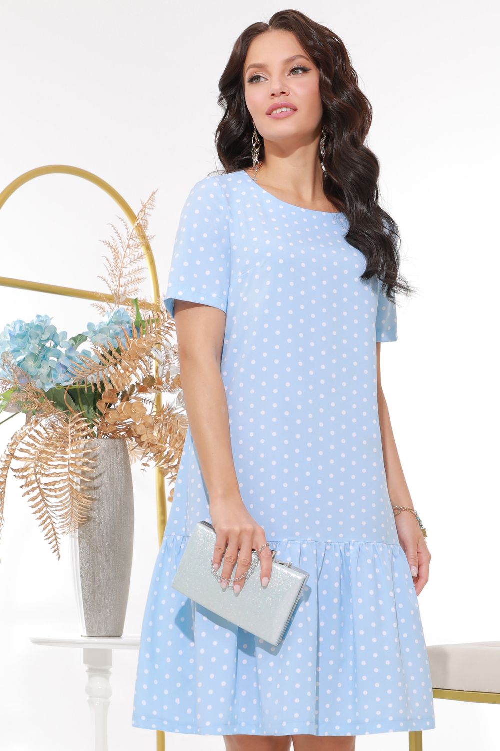 Платье Подходящая мода, скай DStrend (Акция)