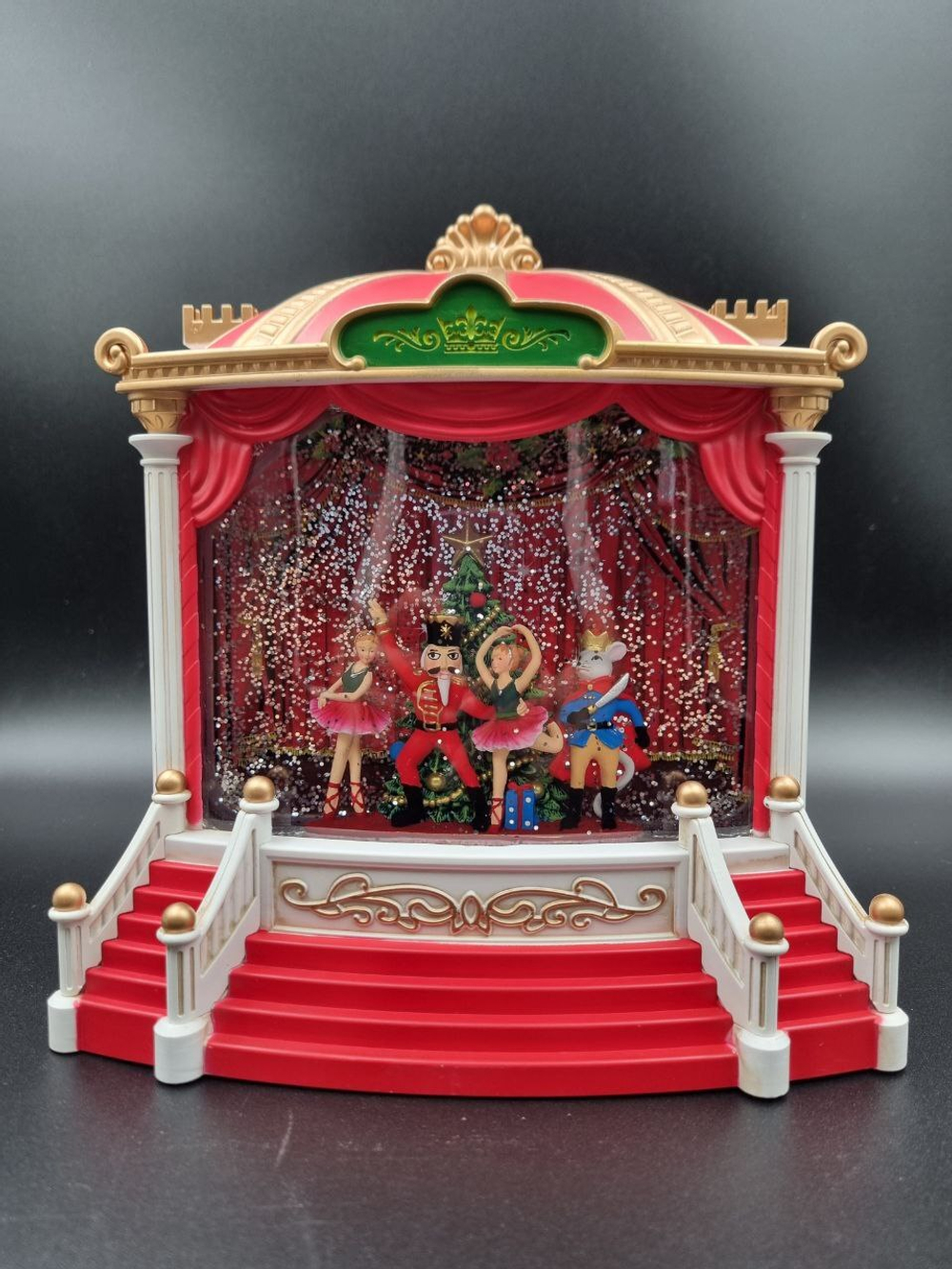 Театр новогодний светящийся музыкальный сеть/батарейки 24096А