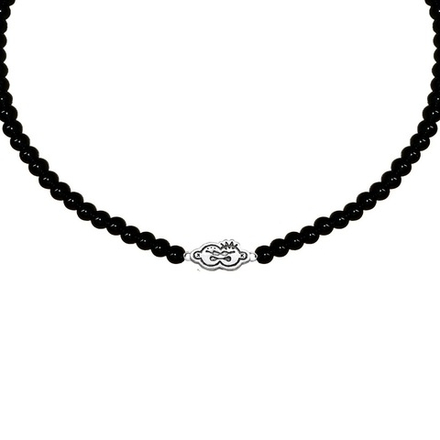 Чокер Второй Ка черный агат