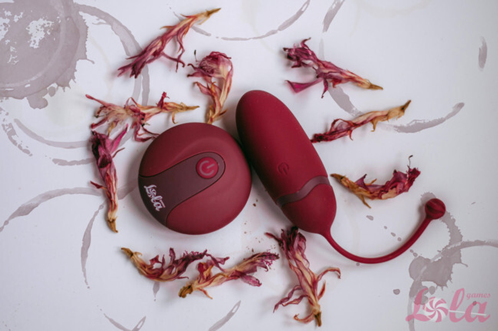 Вибро-яйцо на дистанционном управлении Love Story Mata Hari (10 режимов) (Цвет: красный)