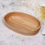 Блюдо деревянное для подачи и сервировки «SHEF» 24*15*5см