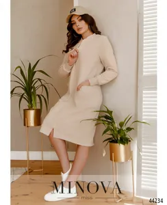 Платье 2152-серый Minova