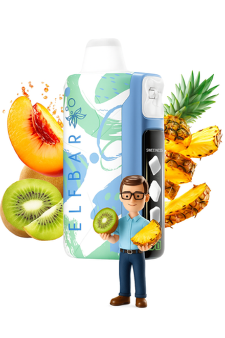 ELF BAR SWEET KING - Kiwi Pineapple Peach (5% nic)