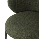 Стул полубарный Comfy, рогожка, шпинат