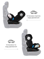 Автокресло C05001 "GT" isofix Top Tether группа 0+-1-2-3  (0-36 кг) techno