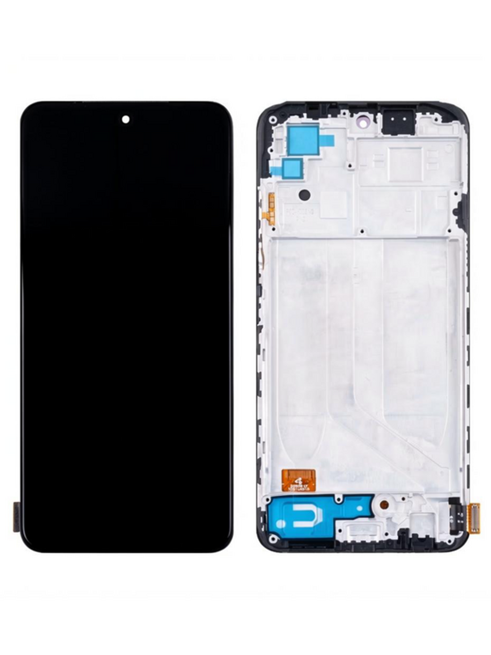 Дисплей для Xiaomi Redmi Note 10/10S/Poco M5s модуль с рамкой (OLED)