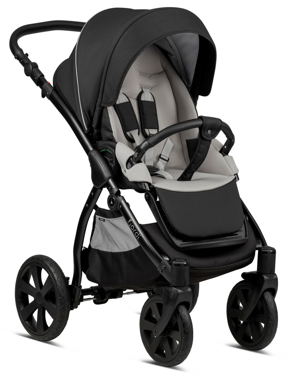 Детская коляска Noordi Fjordi 3 в 1 с автокреслом Terra Black 1132815 Black